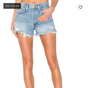Agolde Parker vintage high waisted short sz 24